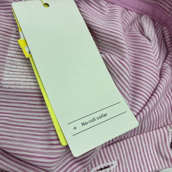 All In Motion Mens Size S Pink Polo Shirt Short Sleeve Collared Performance Golf - Picture 5 of 6